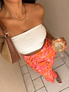Tangerine Sunrise Maxi Skirt - Stitch And Feather