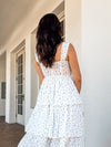 Sweetheart Floral Midi Dress - Stitch And Feather