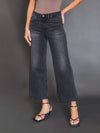 Strangers Cropped Wide Leg Jeans - Stitch And Feather