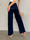 See You Again Wide Leg Jeans in Indigo - Stitch And Feather