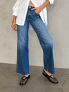 Solstice Slim Straight Jeans - Stitch And Feather