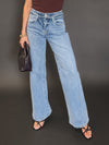 Olivia Wide Leg Jeans - Stitch And Feather