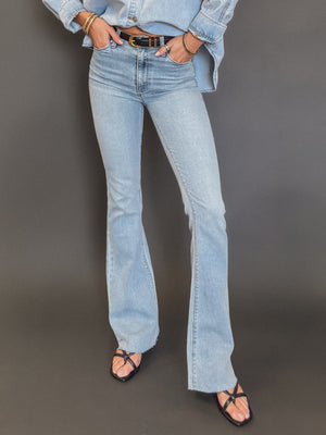 Romi Mid-Rise Flare Jeans - Stitch And Feather