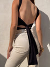 Wynn Backless Bodysuit - Stitch And Feather