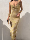 Kiwi Crochet Maxi Dress - Stitch And Feather