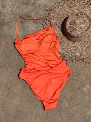 Mango Dreams Asymmetrical Swimsuit - Stitch And Feather