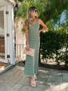 All About Olive Knit Maxi Dress - Stitch And Feather