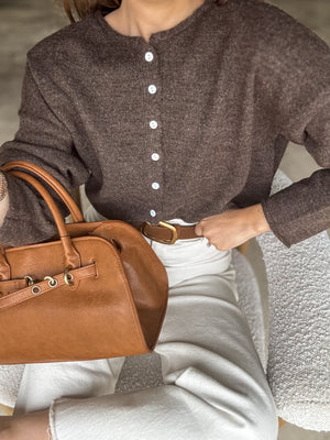 Espresso Martini Knit Sweater - Stitch And Feather