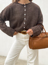 Espresso Martini Knit Sweater - Stitch And Feather