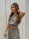 Walk the Line Gingham Top - Stitch And Feather