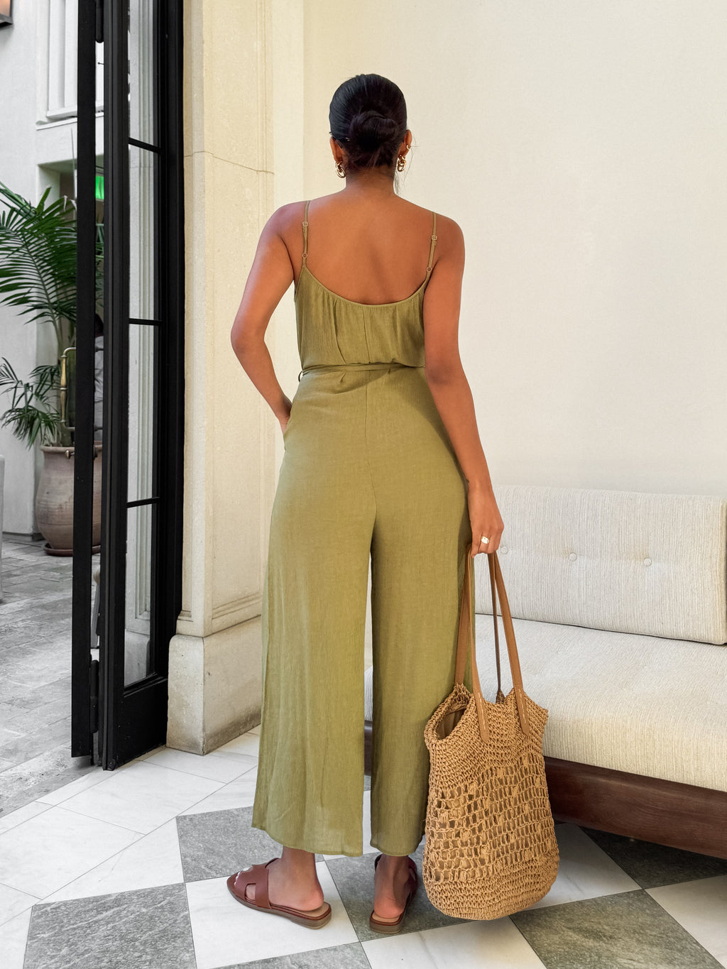 Guava Love Jumpsuit - Stitch And Feather