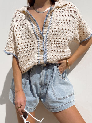 By Your Side Crochet Top