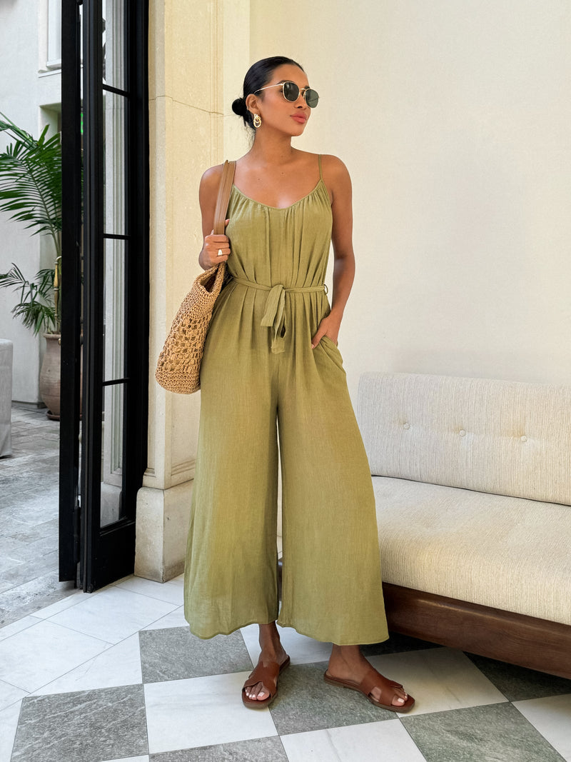Guava Love Jumpsuit - Stitch And Feather