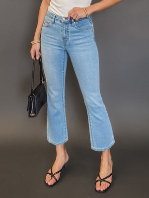 Marlow Cropped Flare Jeans - Stitch And Feather