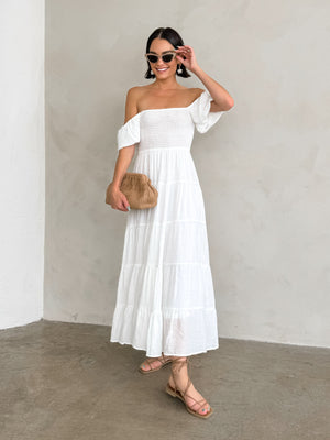 Oasis Tiered Maxi Dress - Stitch And Feather