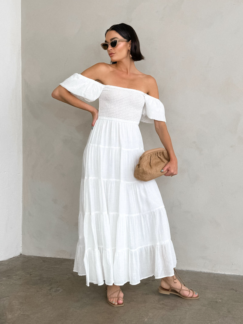 Oasis Tiered Maxi Dress