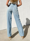 Ronnie Relaxed Straight Jeans - Stitch And Feather