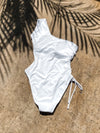 Talia One Piece in White - Final Sale - Stitch And Feather