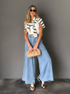 Cadillac Denim Wide Leg Pants - Stitch And Feather