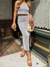 Off Shore Midi Skirt - Stitch And Feather
