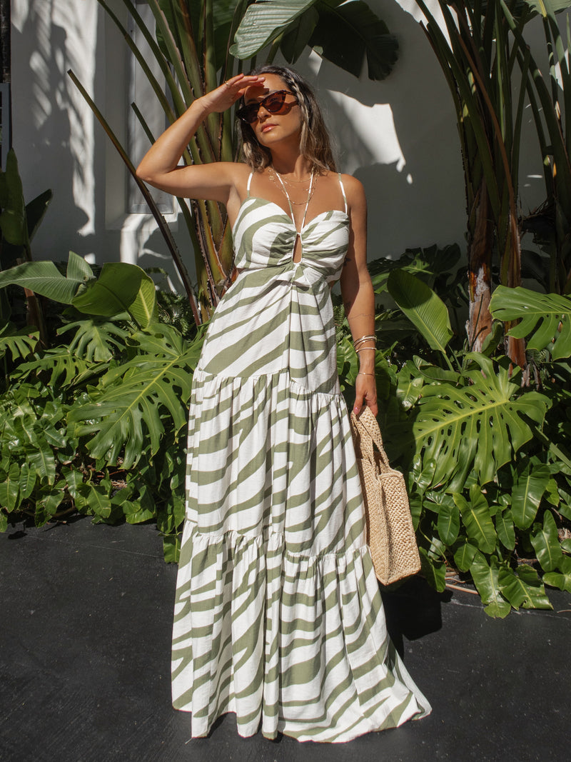 cinch waist maxi dress Orion Maxi Dress – Stitch And Feather