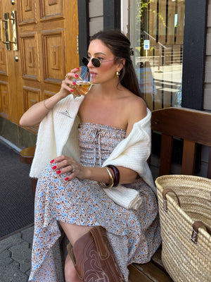 Devon Smocked Maxi Dress