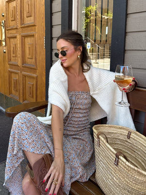 Devon Smocked Maxi Dress