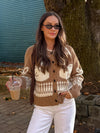 Lovebird Chunky Knit Cardigan - Stitch And Feather