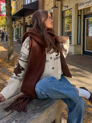 Bunny Jacquard Sweater - Stitch And Feather