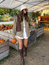 Colorado Barn Jacket in Olive - Stitch And Feather
