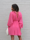 Marlowe Romper in Pink - Final Sale - Stitch And Feather