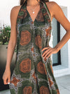 In the Tropics Halter Jumpsuit - Stitch And Feather