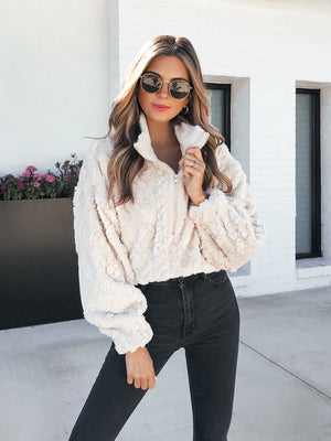 Get Cozy Pullover Jacket - Stitch And Feather