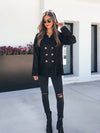 Run This Town Faux Suede Coat - Stitch And Feather