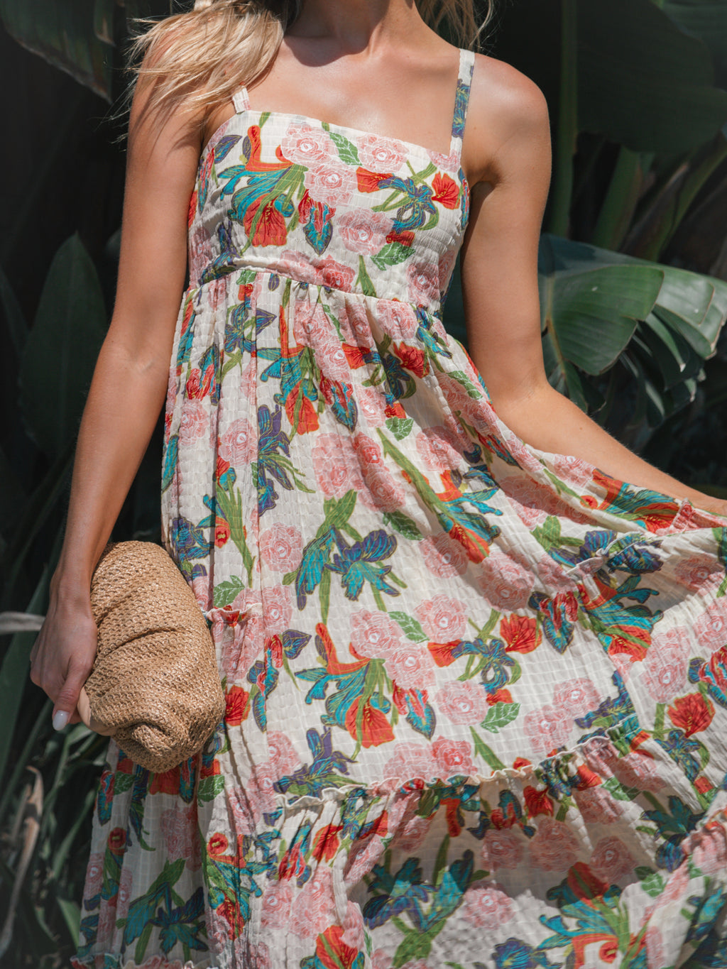 Cora Floral Maxi Dress - Stitch And Feather