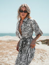 Palm Beach Midi Dress - Stitch And Feather