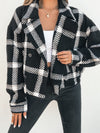 Been Busy Plaid Jacket in Black - Final Sale - Stitch And Feather