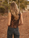 Untamed Leopard Button Vest - Stitch And Feather