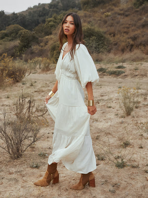 Ties that Bind Maxi Dress - Stitch And Feather