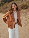 Austin Double Breasted Jacket - Stitch And Feather