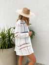 Coastal Crochet Button Down - Final Sale - Stitch And Feather