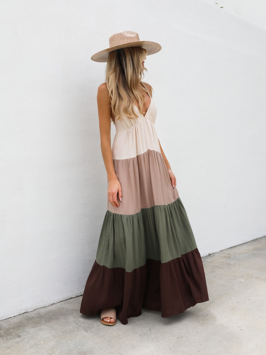 Put It in Neutral Maxi Dress - Final Sale - Stitch And Feather