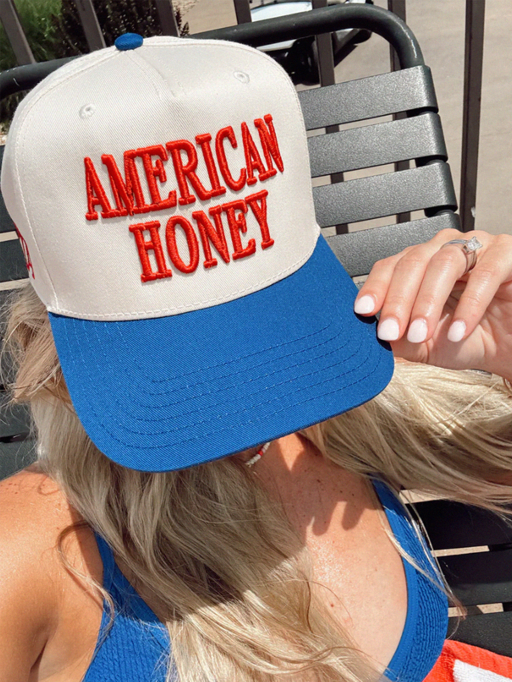 American Honey Vintage Trucker Hat - Stitch And Feather