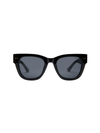 Andie Sunnies in Blk/Smoke - Stitch And Feather