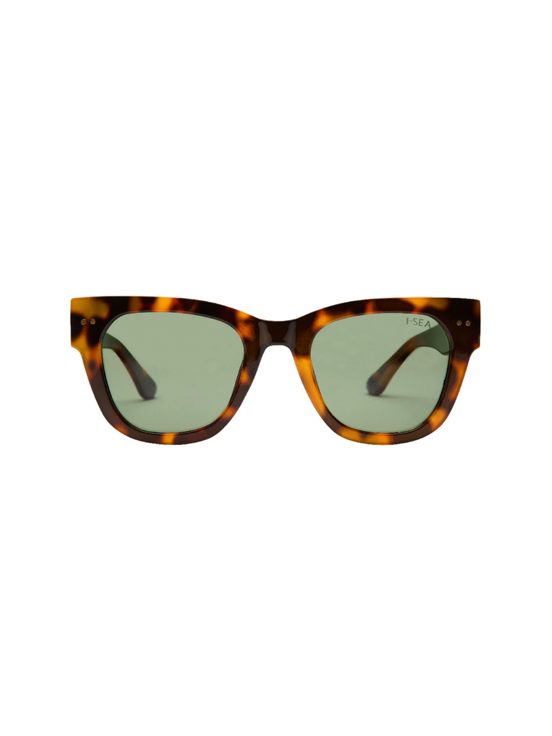 Andie Sunnies in Tort/Green - Stitch And Feather