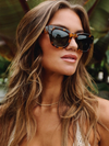 Andie Sunnies in Tort/Green - Stitch And Feather