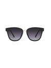 Act Natural Sunnies in Blk/Smoke - Stitch And Feather