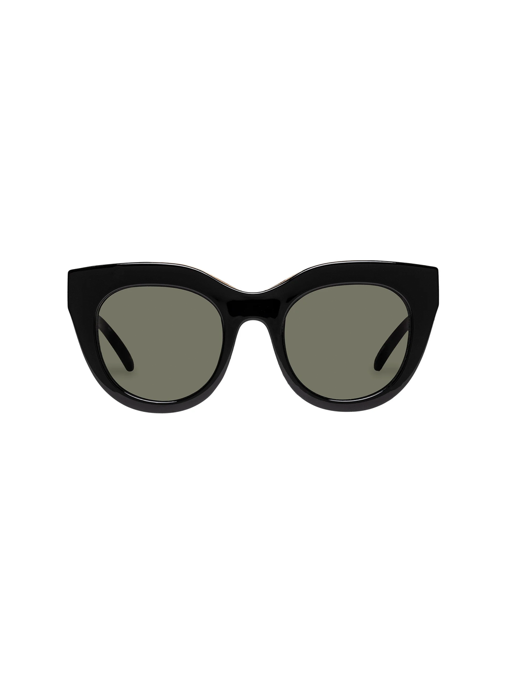 Air Heart Sunnies in Black/Gold - Stitch And Feather