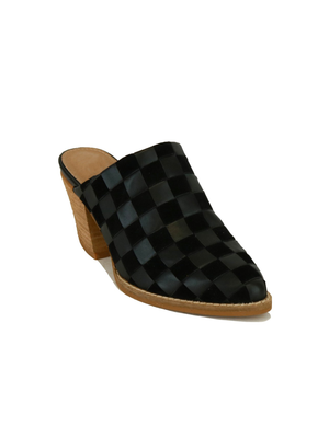 Angela Mule in Black - Final Sale - Stitch And Feather