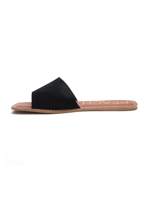 Bali Slides in Black - Stitch And Feather